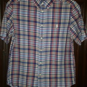 Boy's youth XL 14/16 Ralph Lauren Polo button-up.